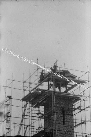 GONZAGA COLLEGE S.J. CHAPEL UNDER CONSTRUCTION